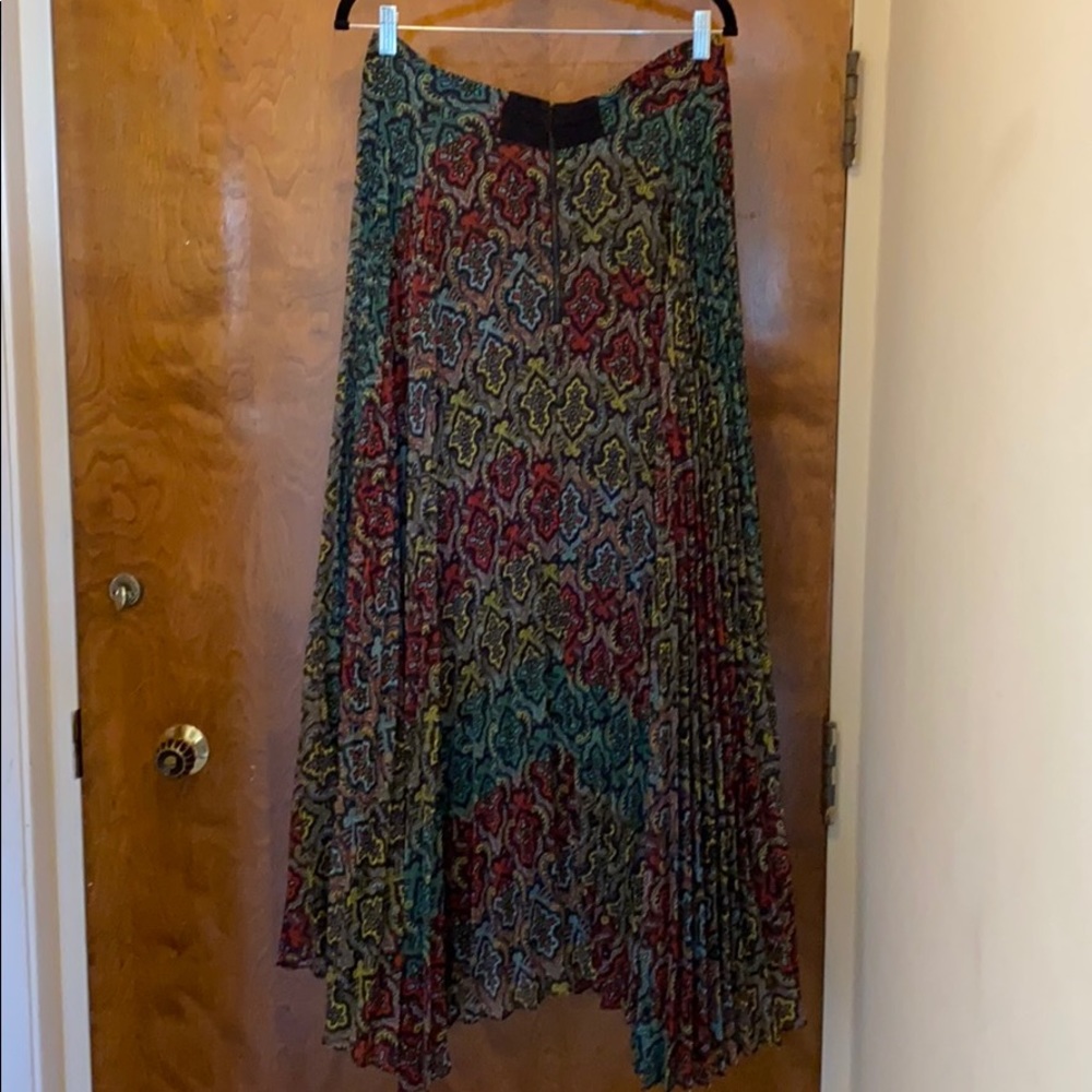 Alice and Olivia Paisley pleated maxi skirt - Picture 2 of 6